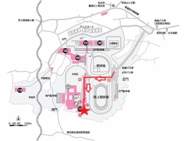 施設見取図